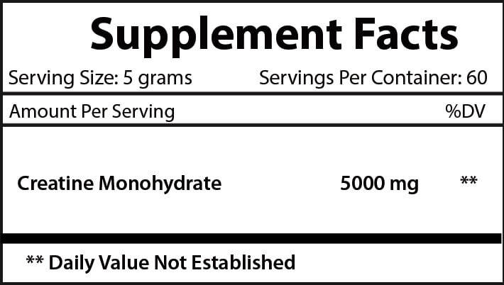 Pure Creatine Monohydrate